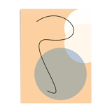 Abstract illustration "The Dreamer" series femininity