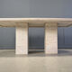 Vintage marble dining table, 1970s