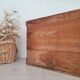 Old wooden crate