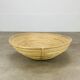 Large wicker bowl 48 cm, vintage, 60s, rattan