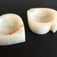 Vintage playing cards onyx ashtrays