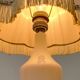 French opaline glass table lamp from the mid-century Sèvres, 1960s.