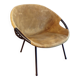 Fauteuil en daim circle par Lusch & Co