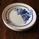 Lot 4 flat plates Badonviller Blue Rose
