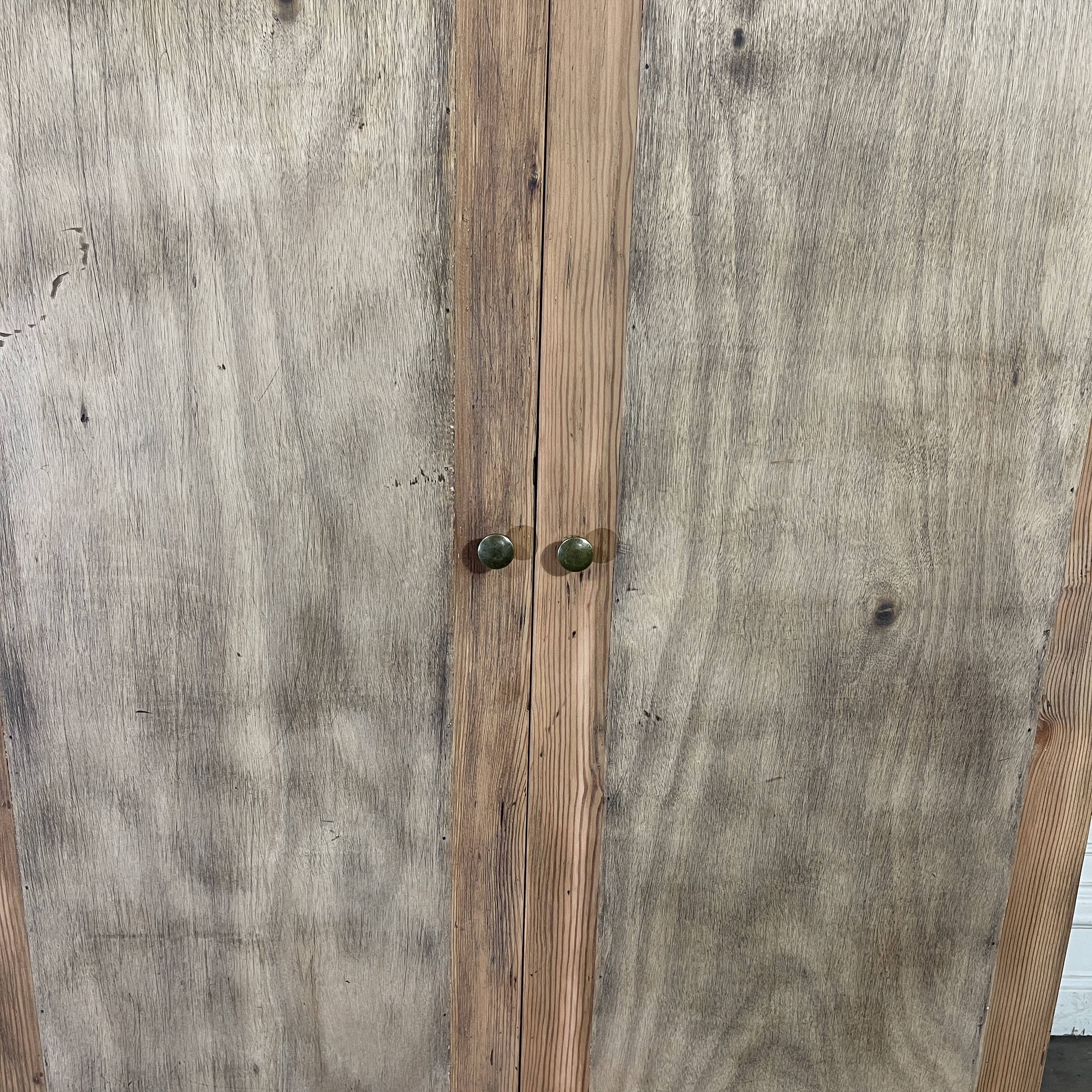 Wardrobe spirit wardrobe in raw wood