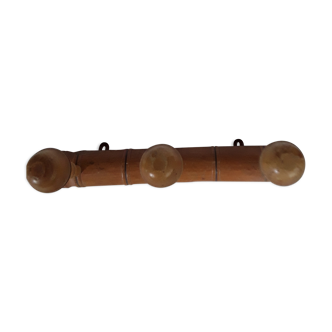 Wooden coat holder