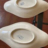 2 raviers in iron earth of Luneville theme passionflower