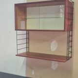 Scandinavian wall string shelf