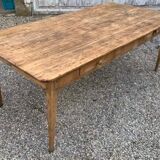 Large bistro table old farmhouse table solid wood Length 200 x Width 98 cm