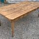 Large bistro table old farmhouse table solid wood Length 200 x Width 98 cm