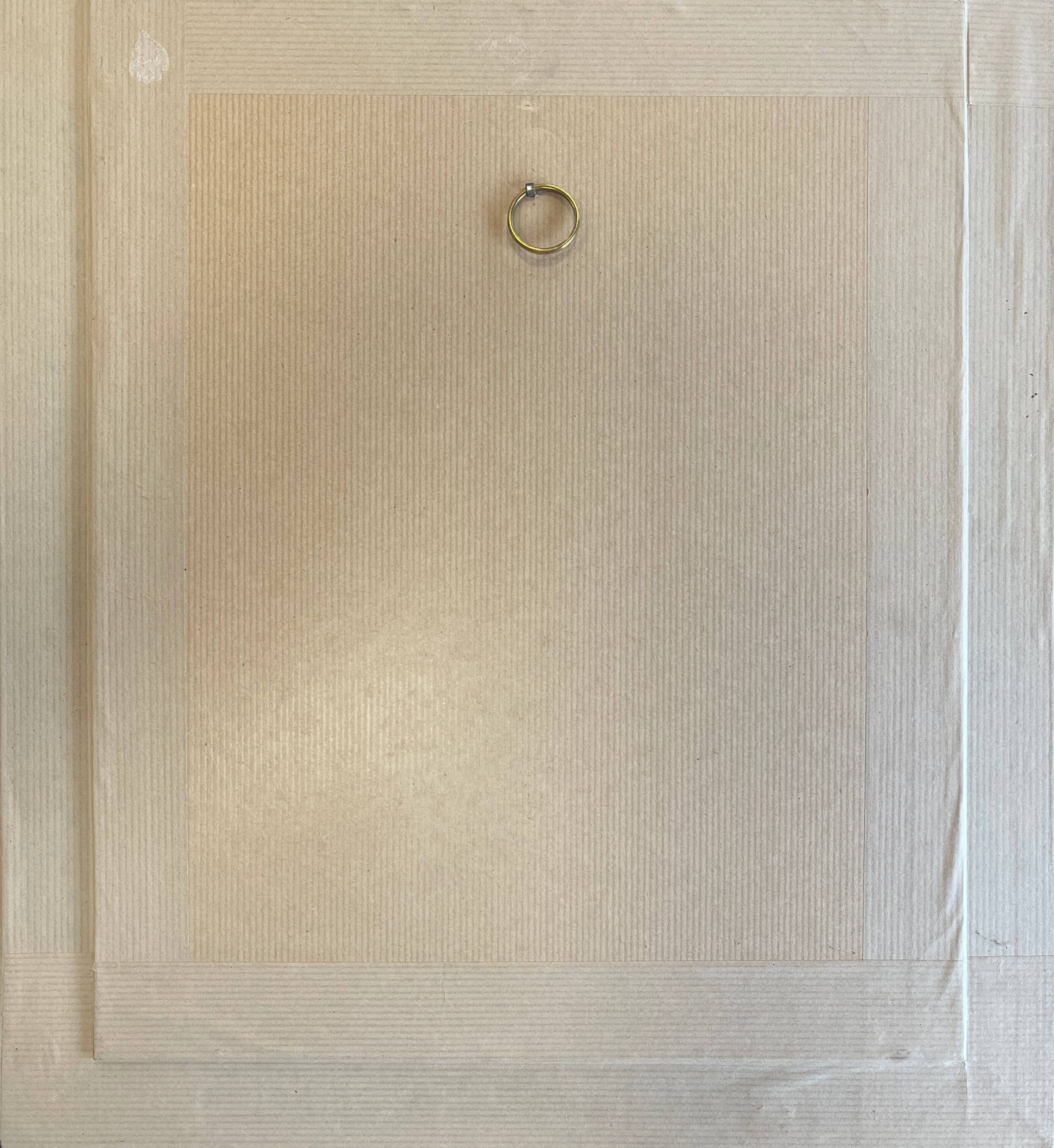 GSP painting "Jetty of roses" late 19th century with frame