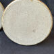 Pair of speckled stoneware candlesticks from the 70s
