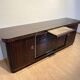 Large Art Deco Sideboard in Macassar Ebony, Maple & Chrome, France, 1930s