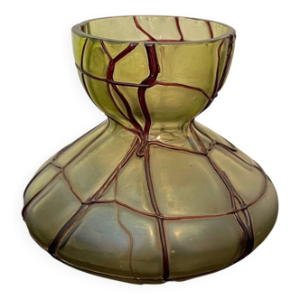 Vase in the style of Loetz