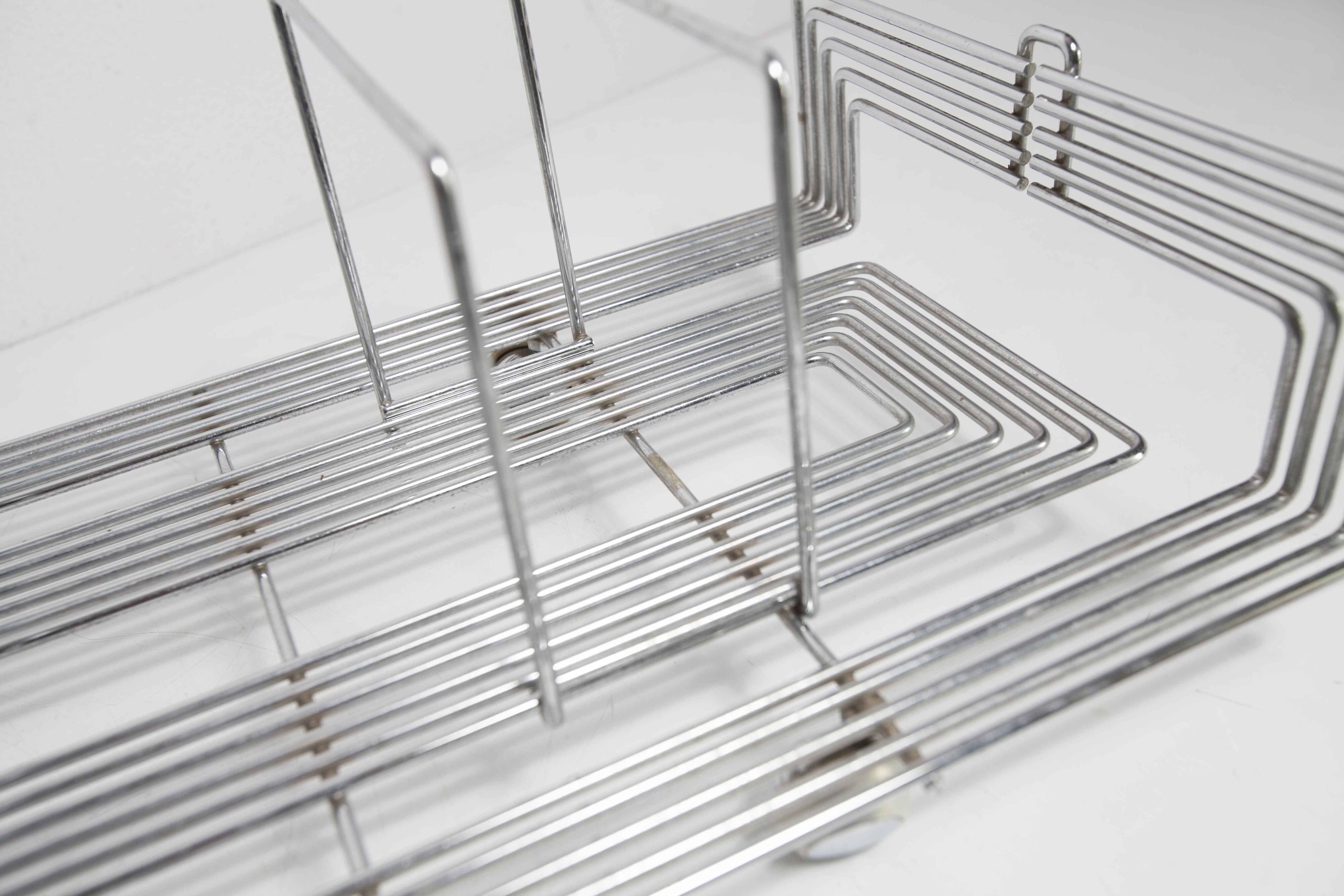 Max Sauze magazine rack published by Isocèle 1970