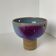 Beautiful Chinese porcelain standing cup covered with oxblood and moonlight