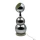 Space age chrome table Lamp, France 1970s