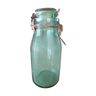 Green glass jar 1 l