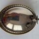 Glass and silver-plated sugar bowl