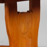 Table de repas vintage en bois, 1960