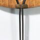 Vintage round wall mirror mod. "vipera" by corrado corradi dell'acqua, italy