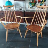 Ercol Goldsmith chairs and armchairs