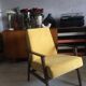 Yellow polish vintage chair 300-201