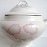 Large porcelain soup tureen Orchies Moulin des Loups Saint-Amand - 2.5 liter vegetable dish