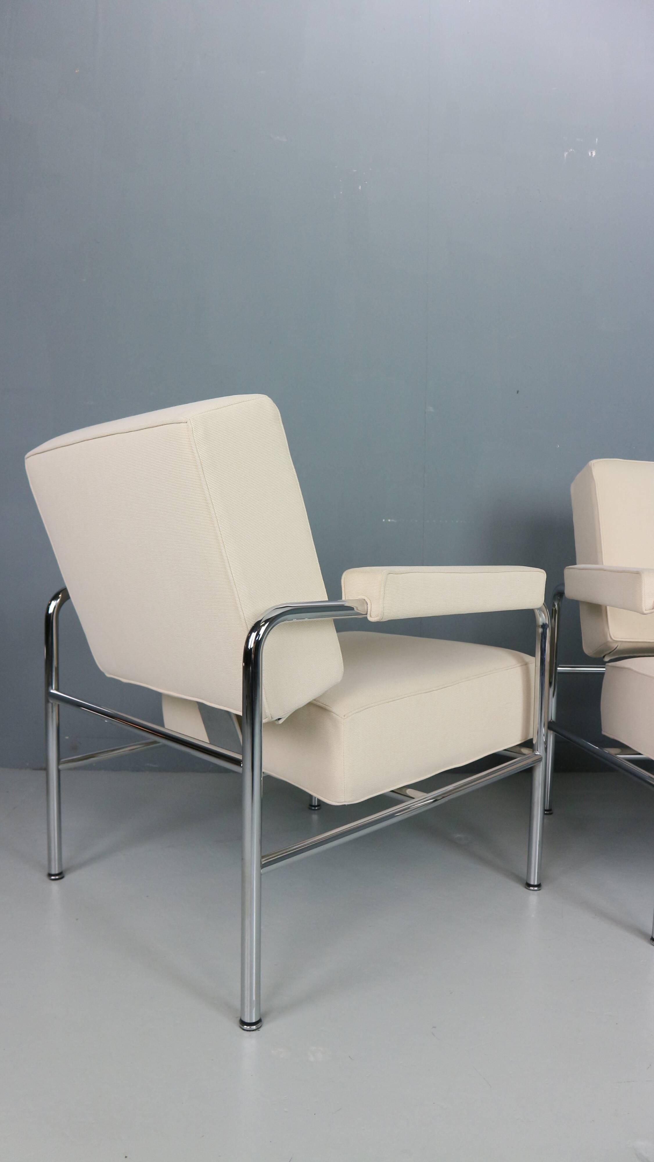 2x Fauteuil Wagon Fumoir LC 13 Le Corbusier, 1931