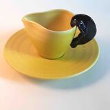 Tea set in vintage ceramic design 60s