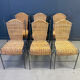 Vintage wicker bistro chairs by Frederik Weinberg, 1960s