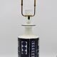Table ceramic Inge Lise Koefoed, Denmark 1960's lamp