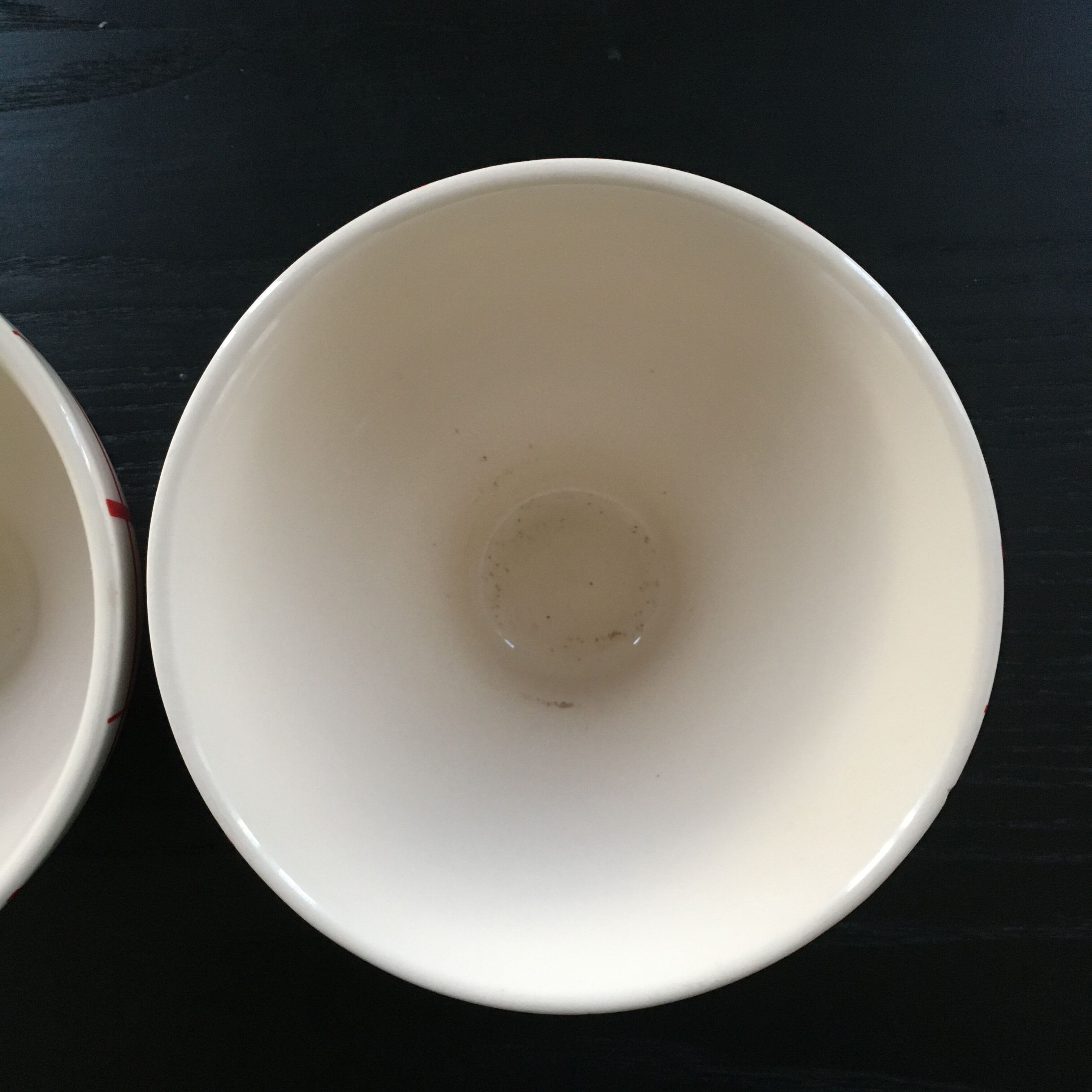 Pair of large bowls