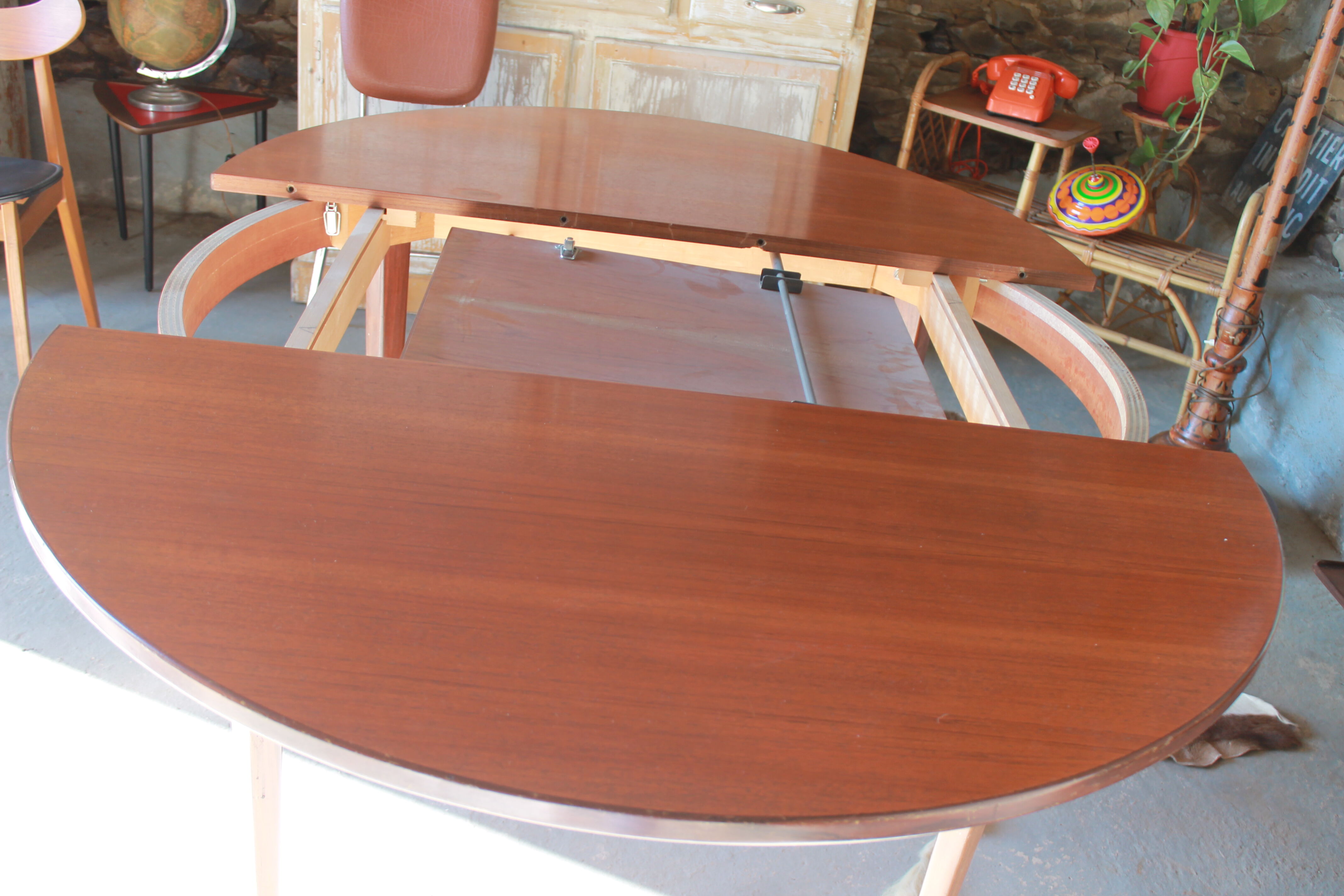 Roundtable - wood - circa 1960's