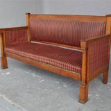 Seat style Empire early 1900s mahogany