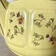 Old flowered teapot