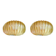 Seguso pair of Murano glass wall lights, Italy 1980