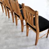 vintage dining room chairs | chairs | pine | 70's