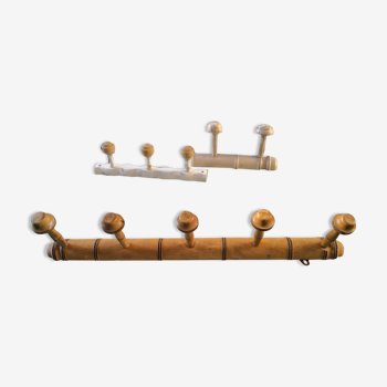 Patère en bois ancienne