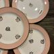 Set of 6 vintage dessert plates