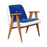 Chair of the 1960s Chierowski vintage blue
