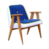 Chair of the 1960s Chierowski vintage blue