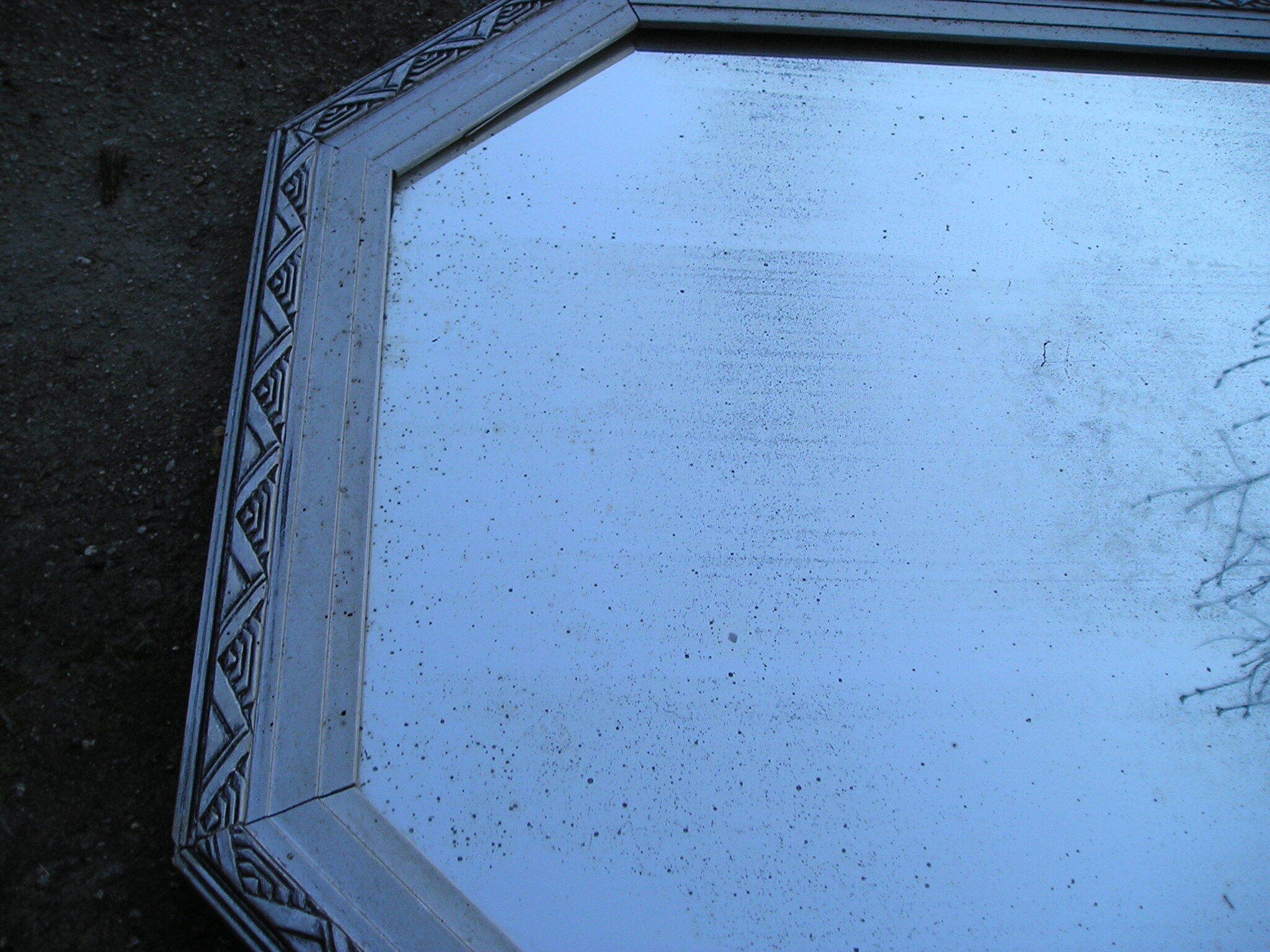 Miroir octogonal 52x43cm
