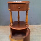 Round bedside with columns