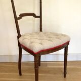 Charivari upholstered chair