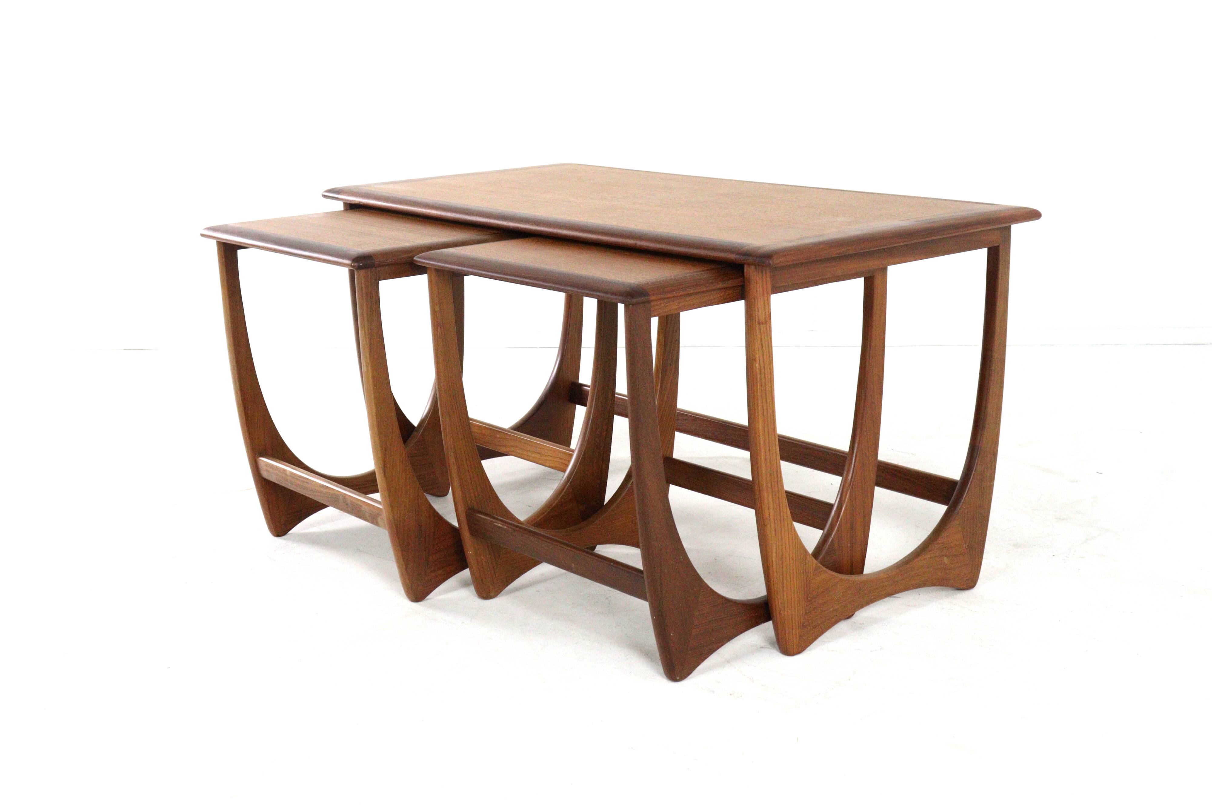 G-Plan coffee table with nesting tables - mid century modern