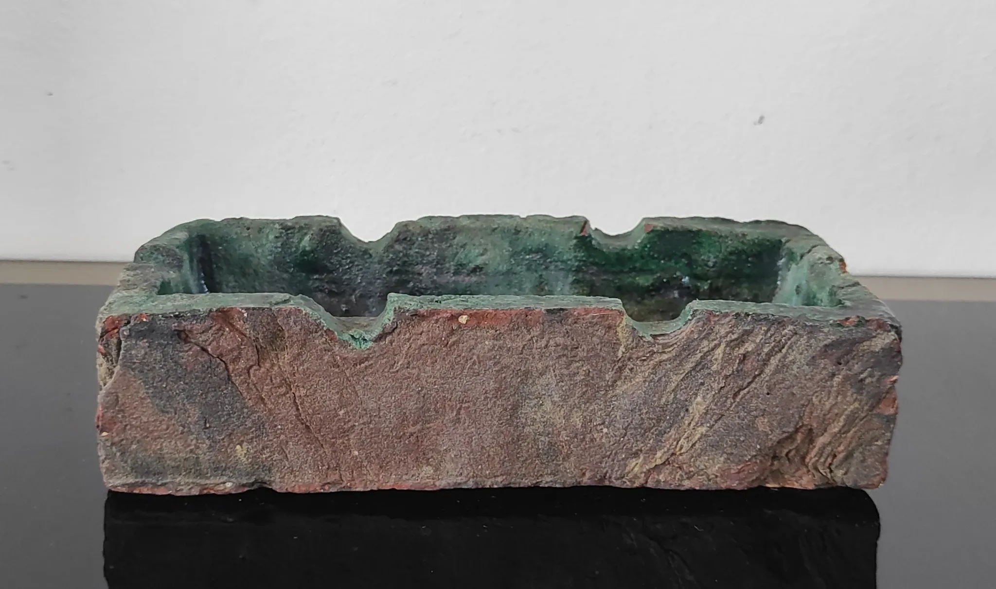 Brutalist handmade ashtray