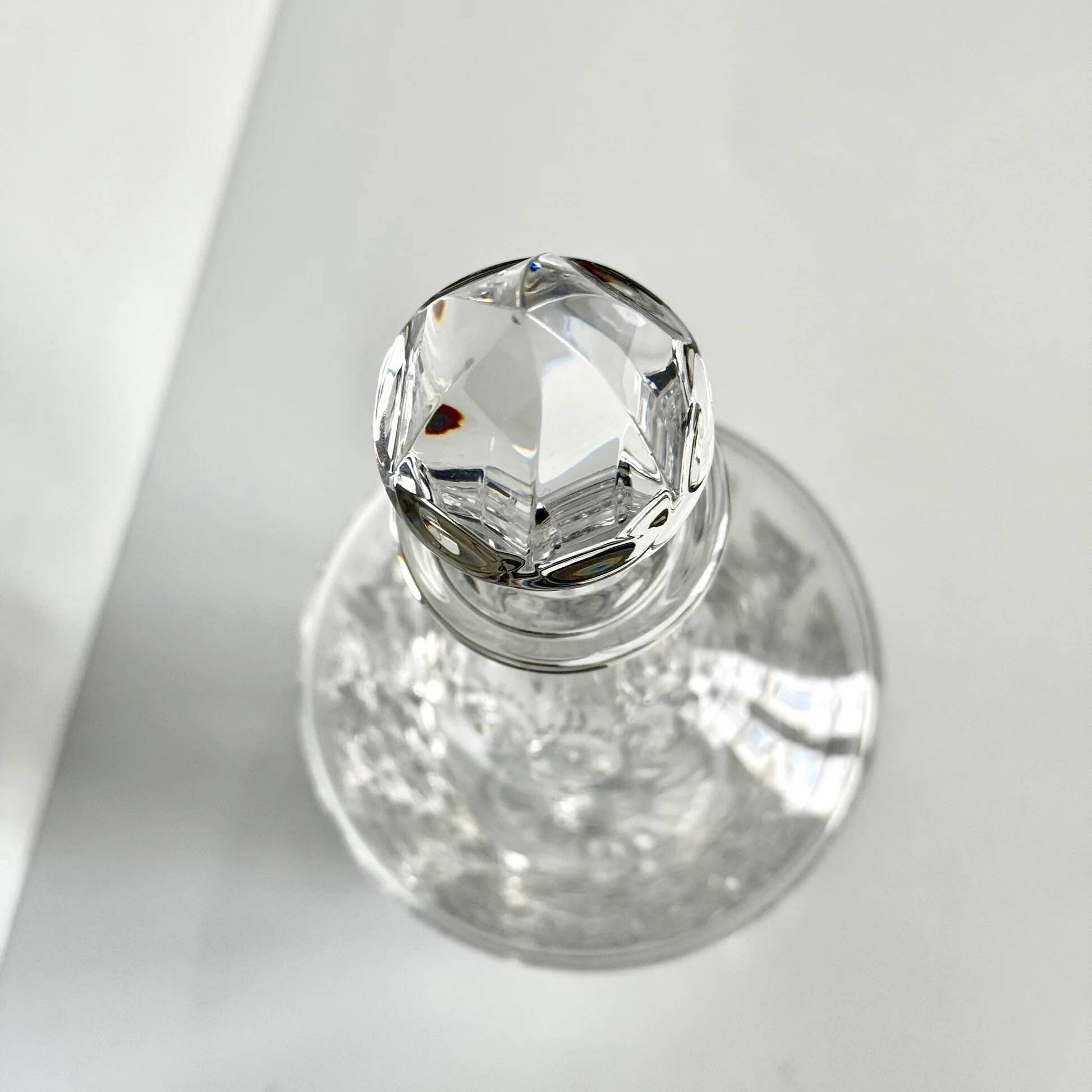 Crystal carafe from Saint-Louis – elegant size