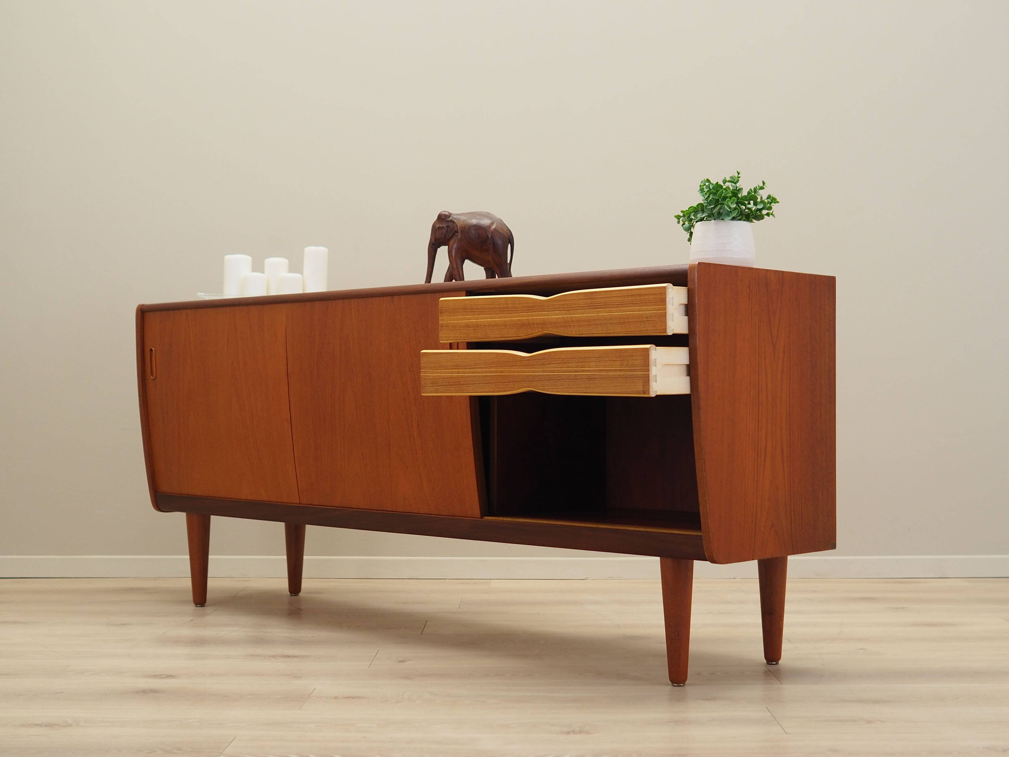 Teak sideboard, Danish design, 1970s, production: Denmark