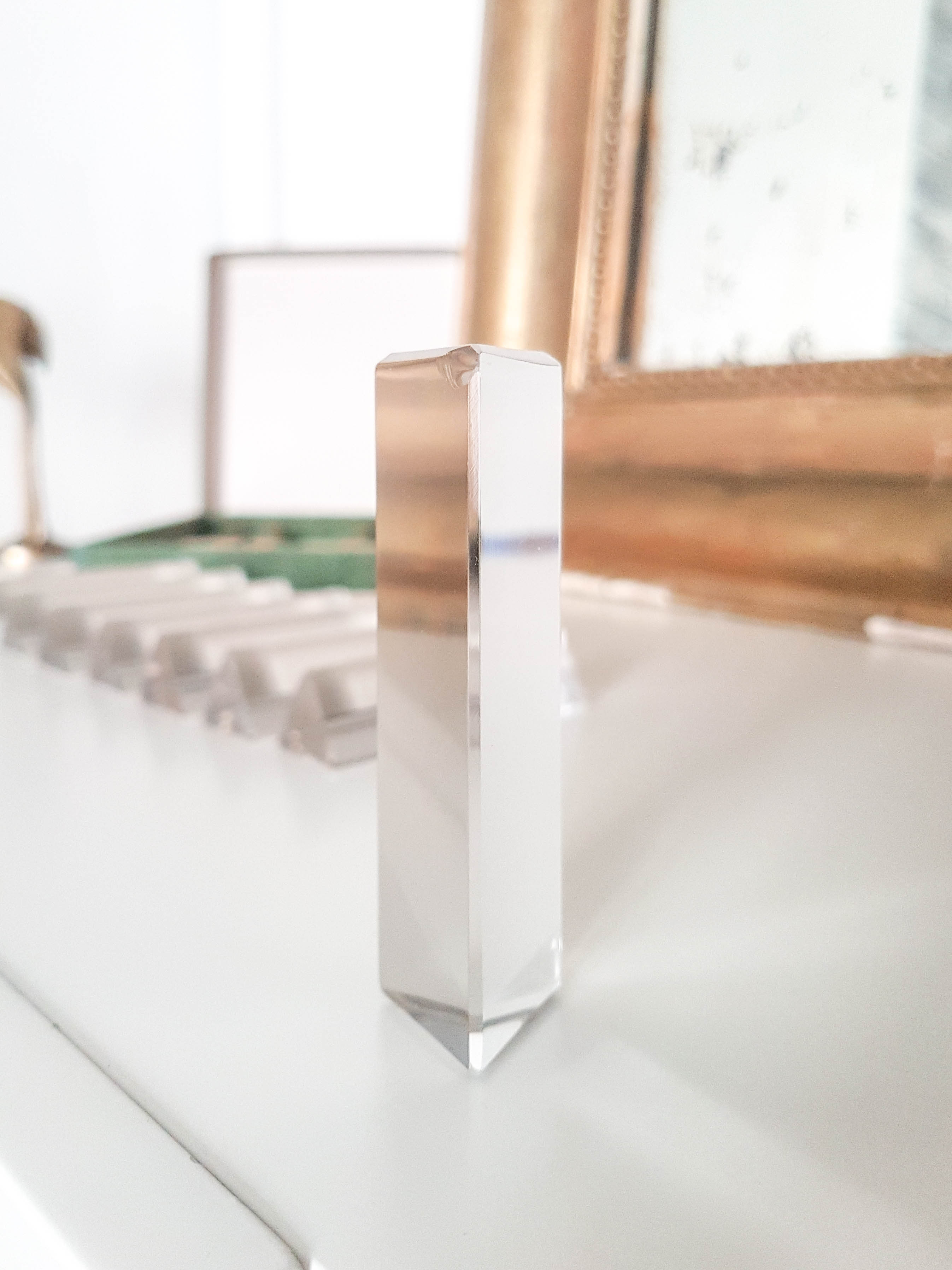 12 Baccarat crystal knife holders